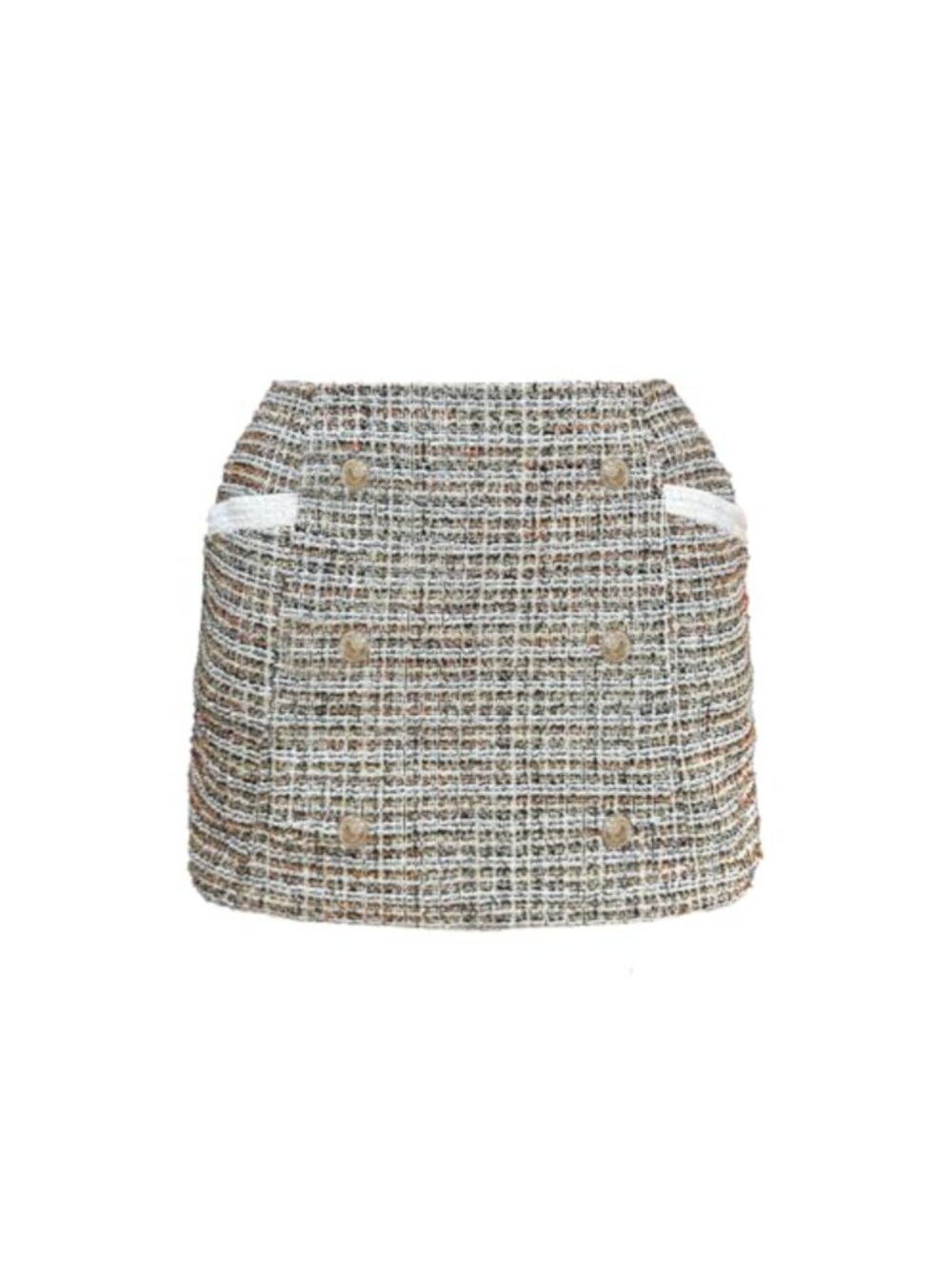 Women's Plaid Mini Pencil Skirt High Waist Above Knee Bodycon Lined